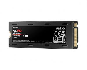 1TB Samsung 980 Pro M.2 SSD meghajtó hűtőbordákkal (MZ-V8P1T0CW) 3 év garanciával!